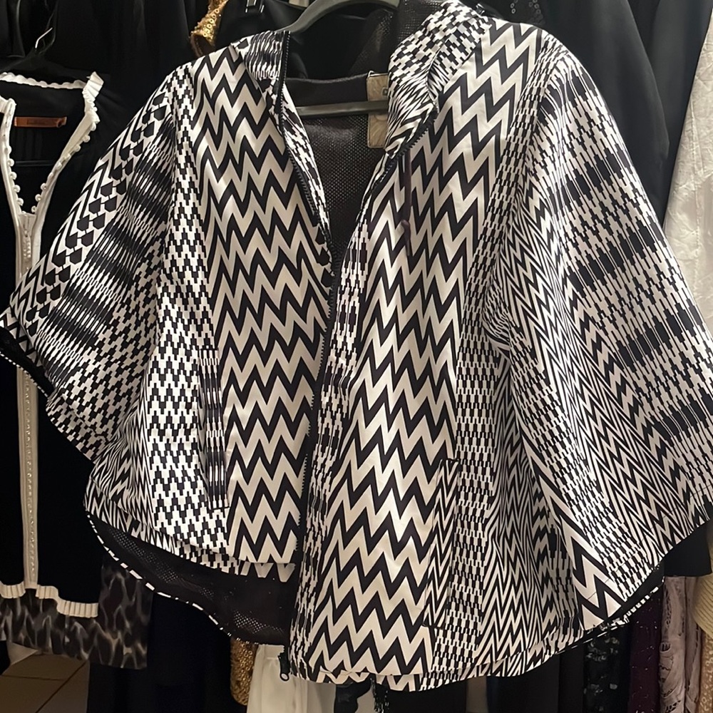 Light weight Rain Poncho with hoodie.